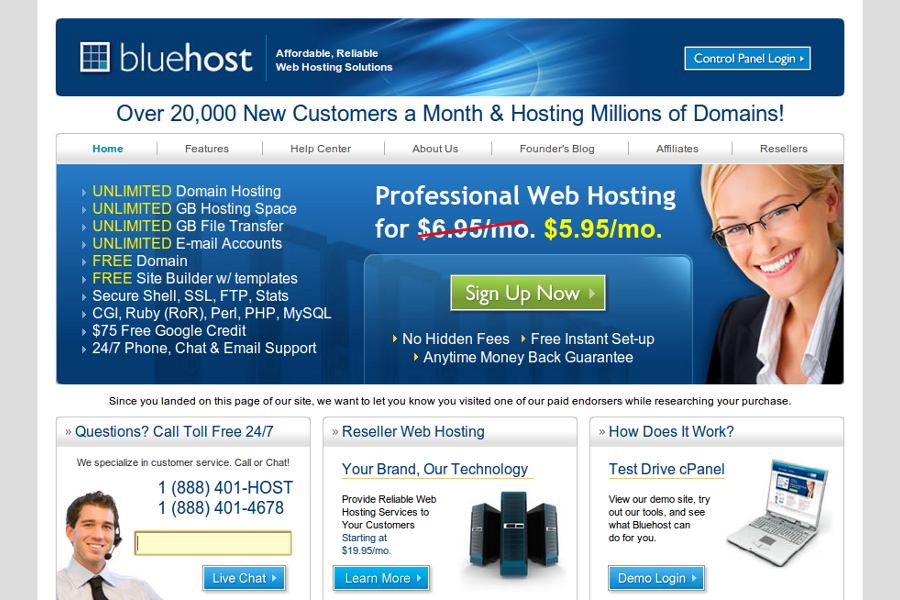 BlueHost
